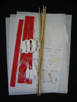 こま凧キット 三組 材料